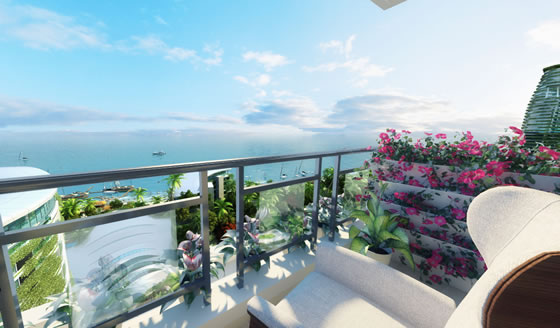 面向大海的陽臺風(fēng)景,永遠是最美的